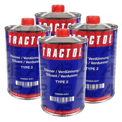 4 Litre Tractol Tractor Xylene Paint Thinners Spraying Painting Priming Lacquer